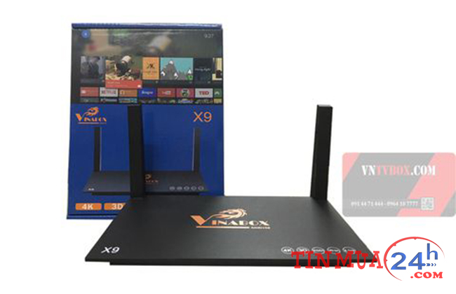 Androi TV VinaBox X9 Cao Cấp